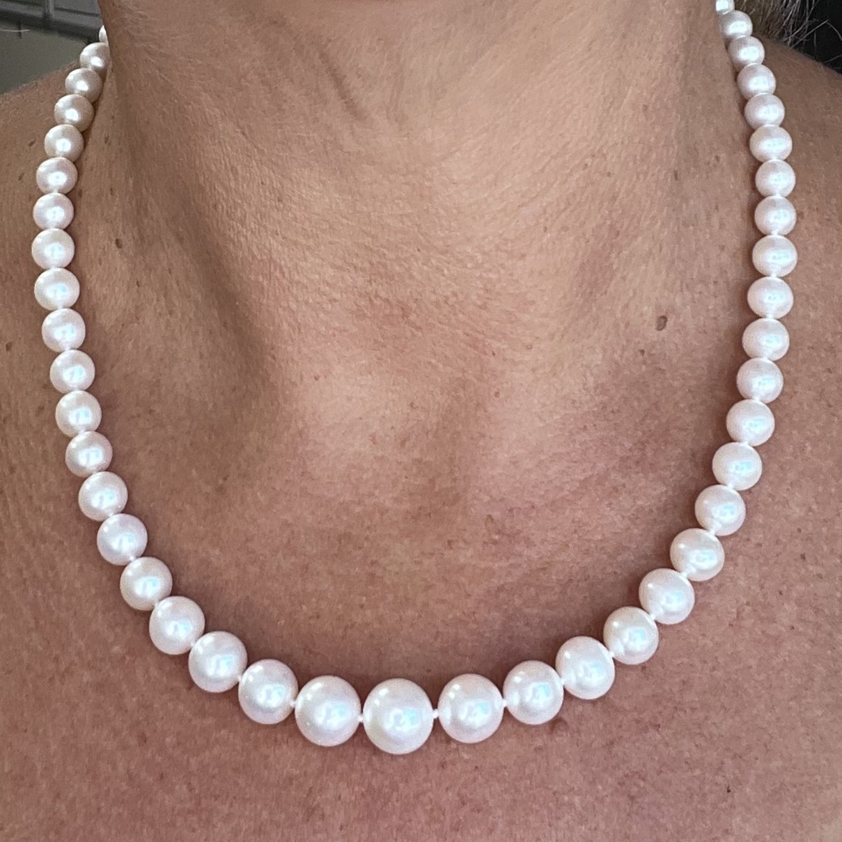 Graduated pearl necklace/281425 - Image 3