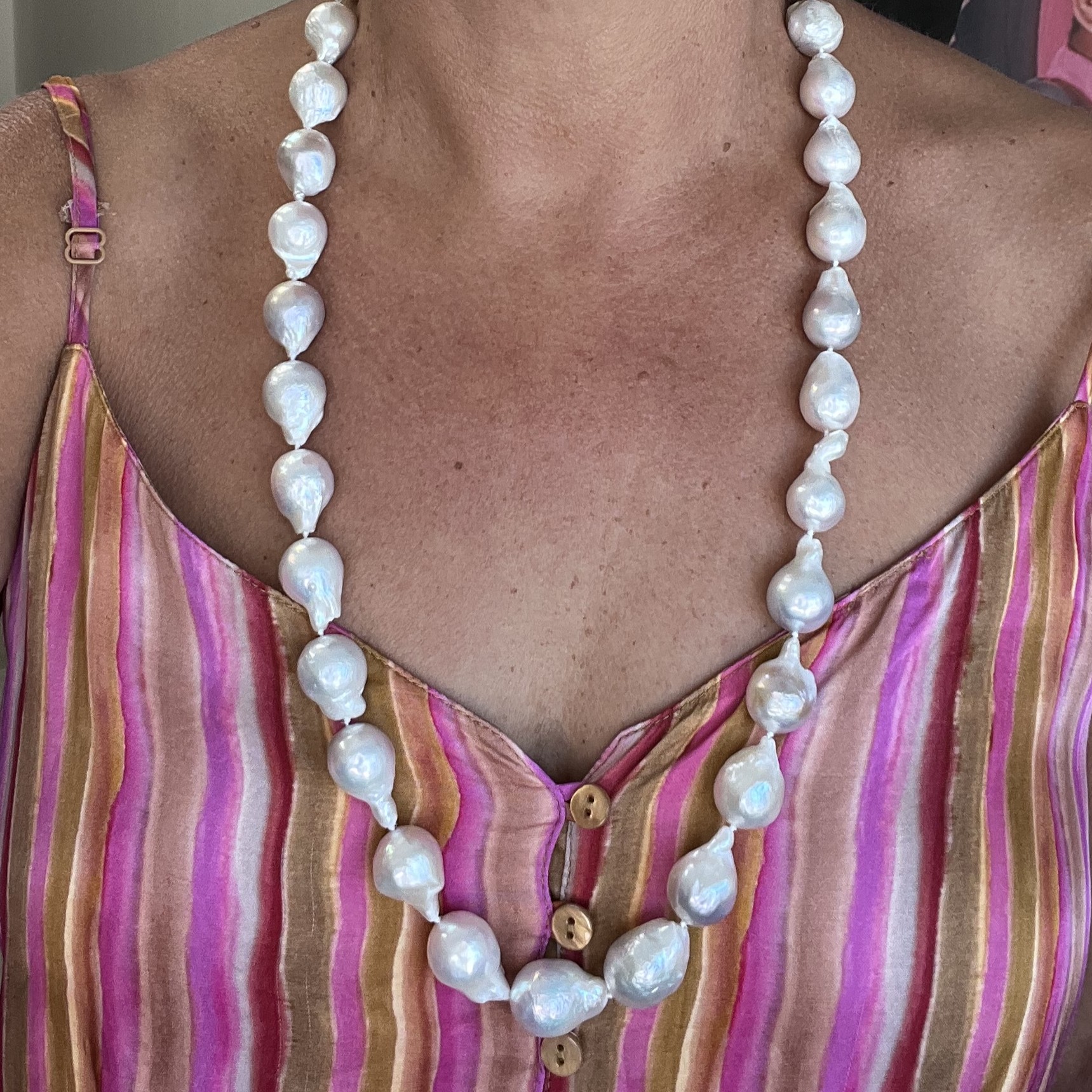 Baroque pearl necklace/282724 - Image 2