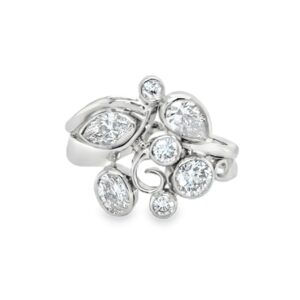 7-stone diamond ring/EJ187