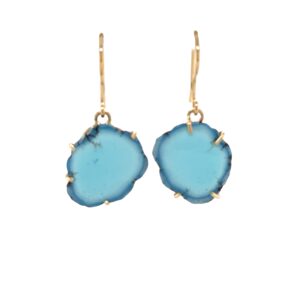 Lavender turquoise earrings/285726