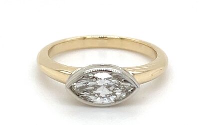 Lab grown marquise diamond ring/284826