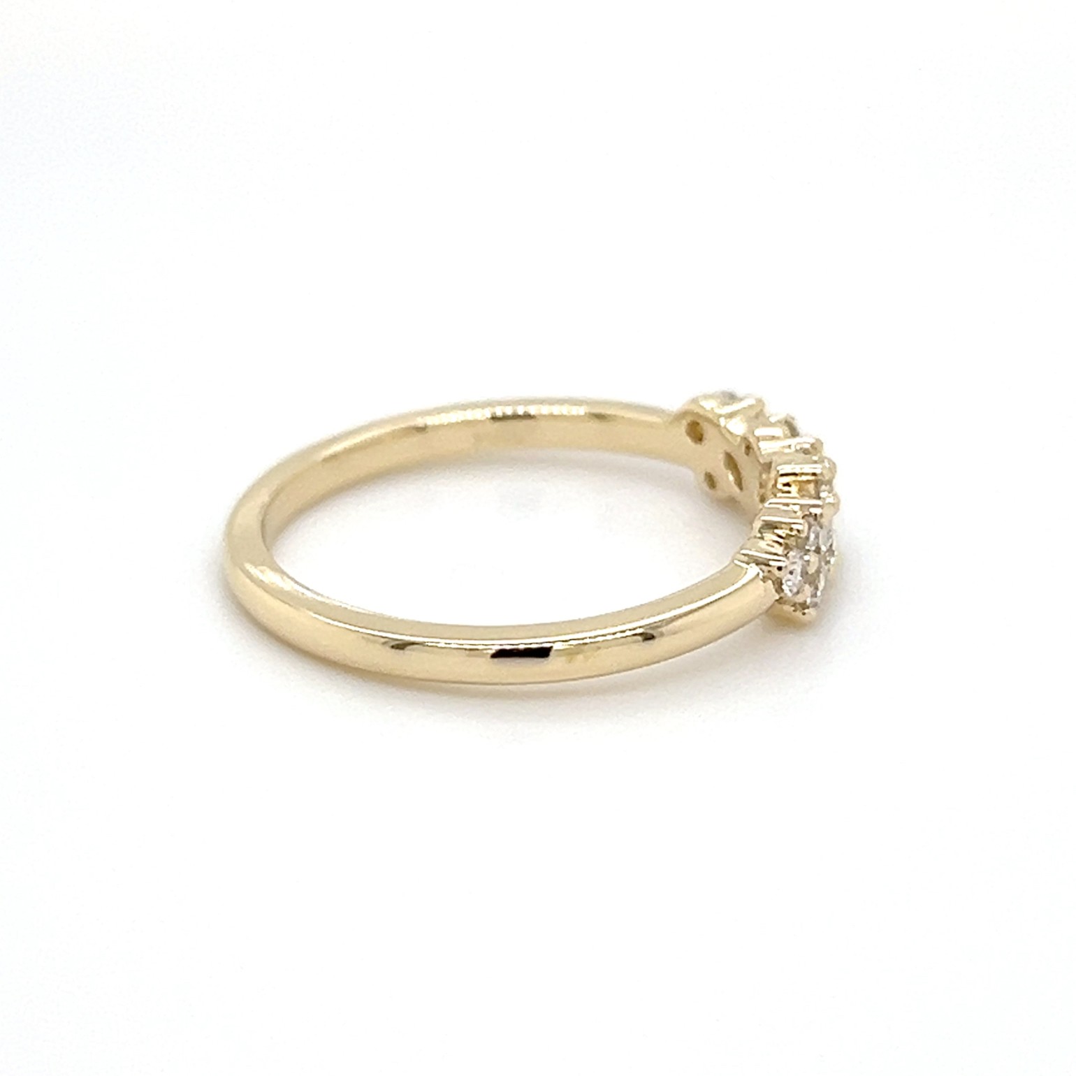 Lab grown diamond 10-stone ring/287826 - Image 2