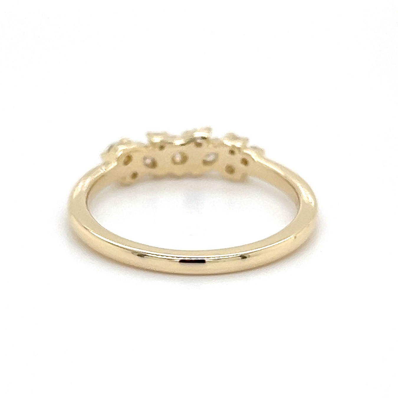 Lab grown diamond 10-stone ring/287826 - Image 4