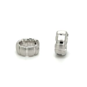 Banded huggie hoops/06-61287