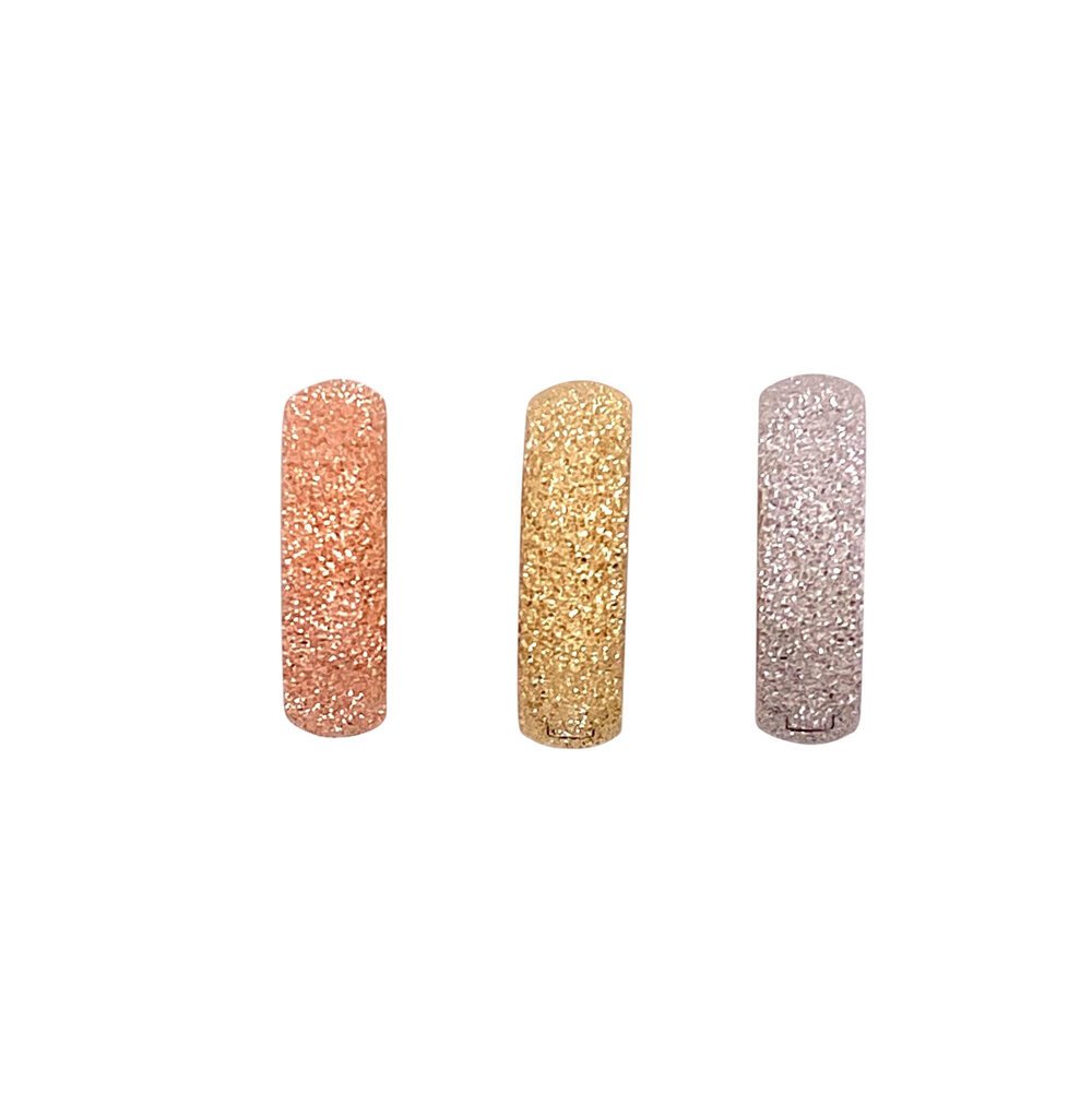 diamond dust huggie hoops/06-04448