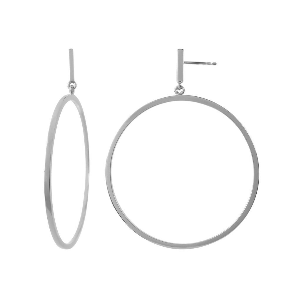 drop hoop earrings/14-08112