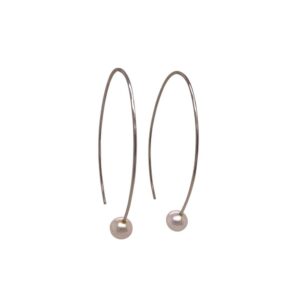 pearl threader silver