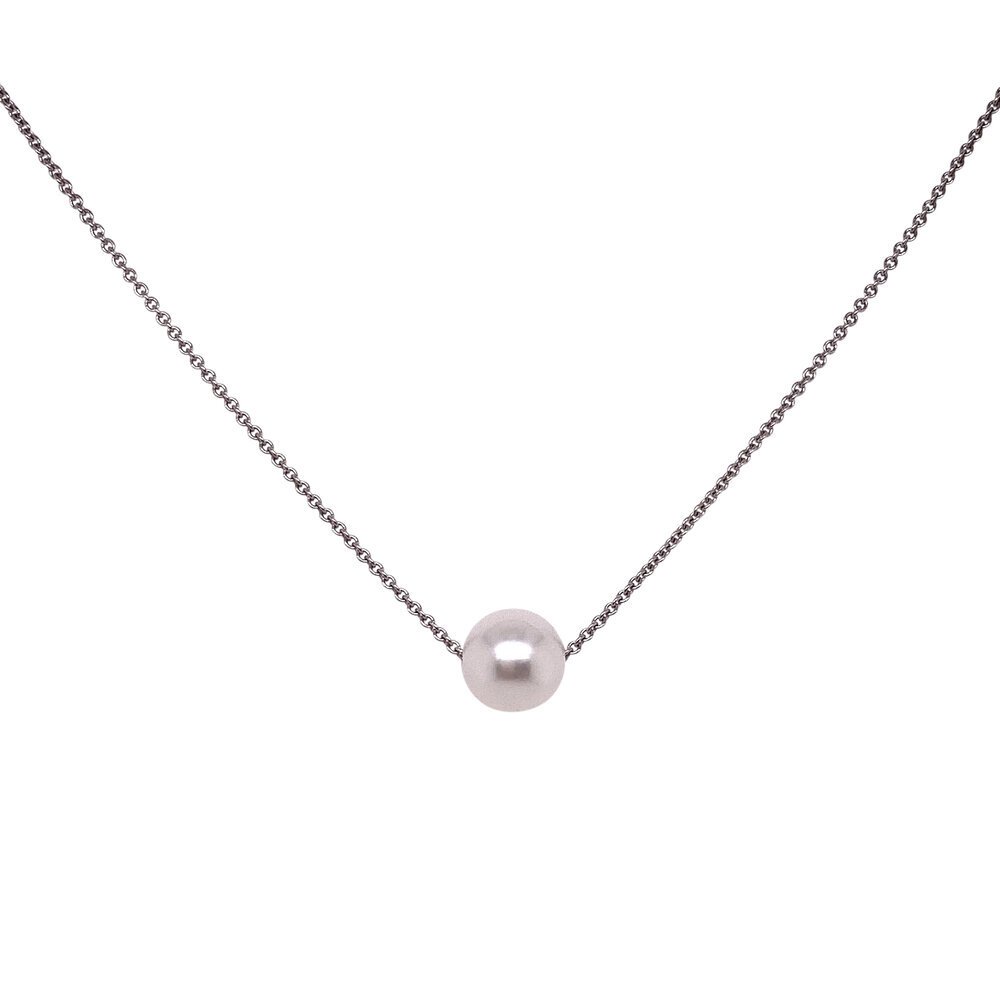 round pearl on 14kw chain