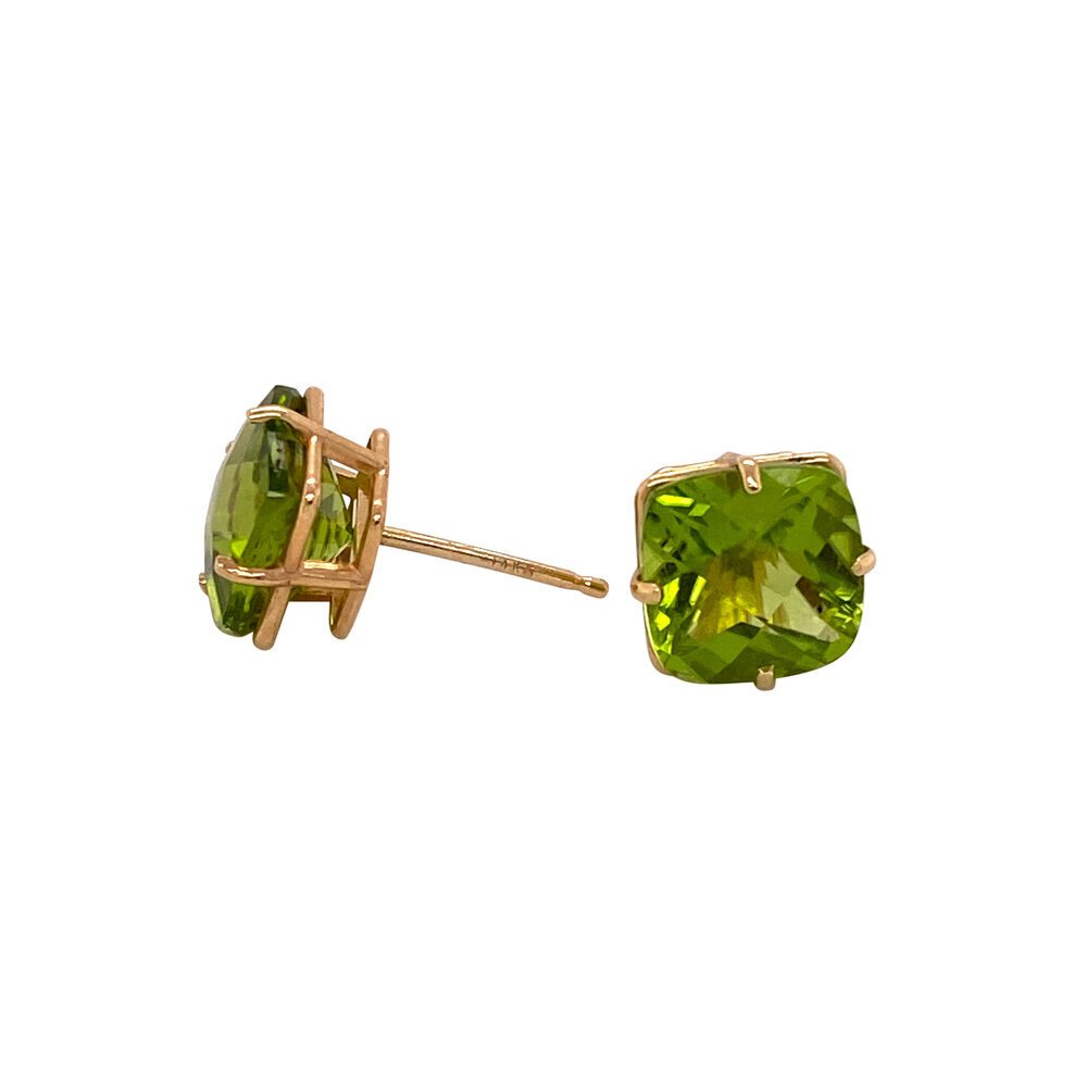 Gemstone Stud Earrings