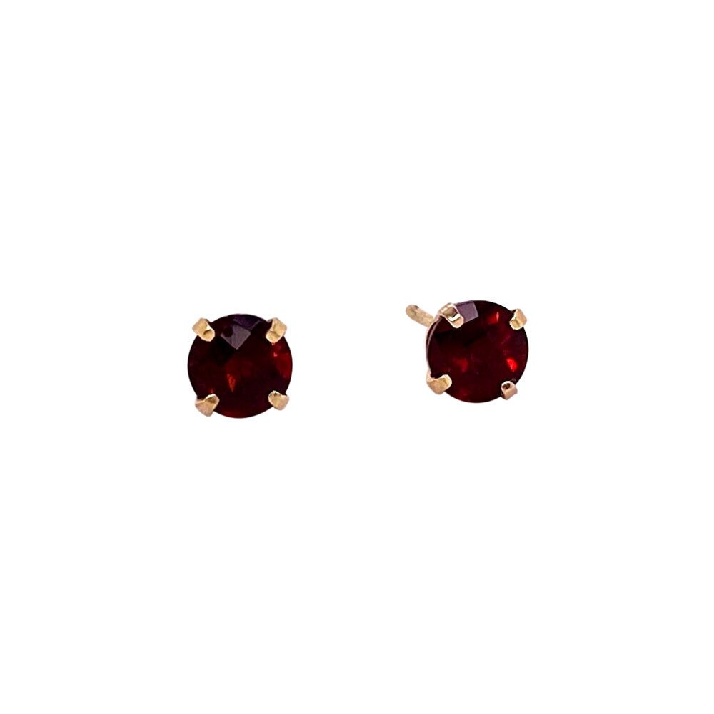 Gemstone Stud Earrings