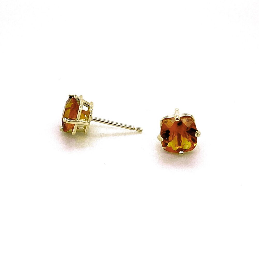 Gemstone Stud Earrings