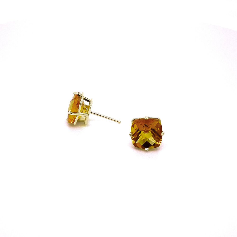 Gemstone Stud Earrings