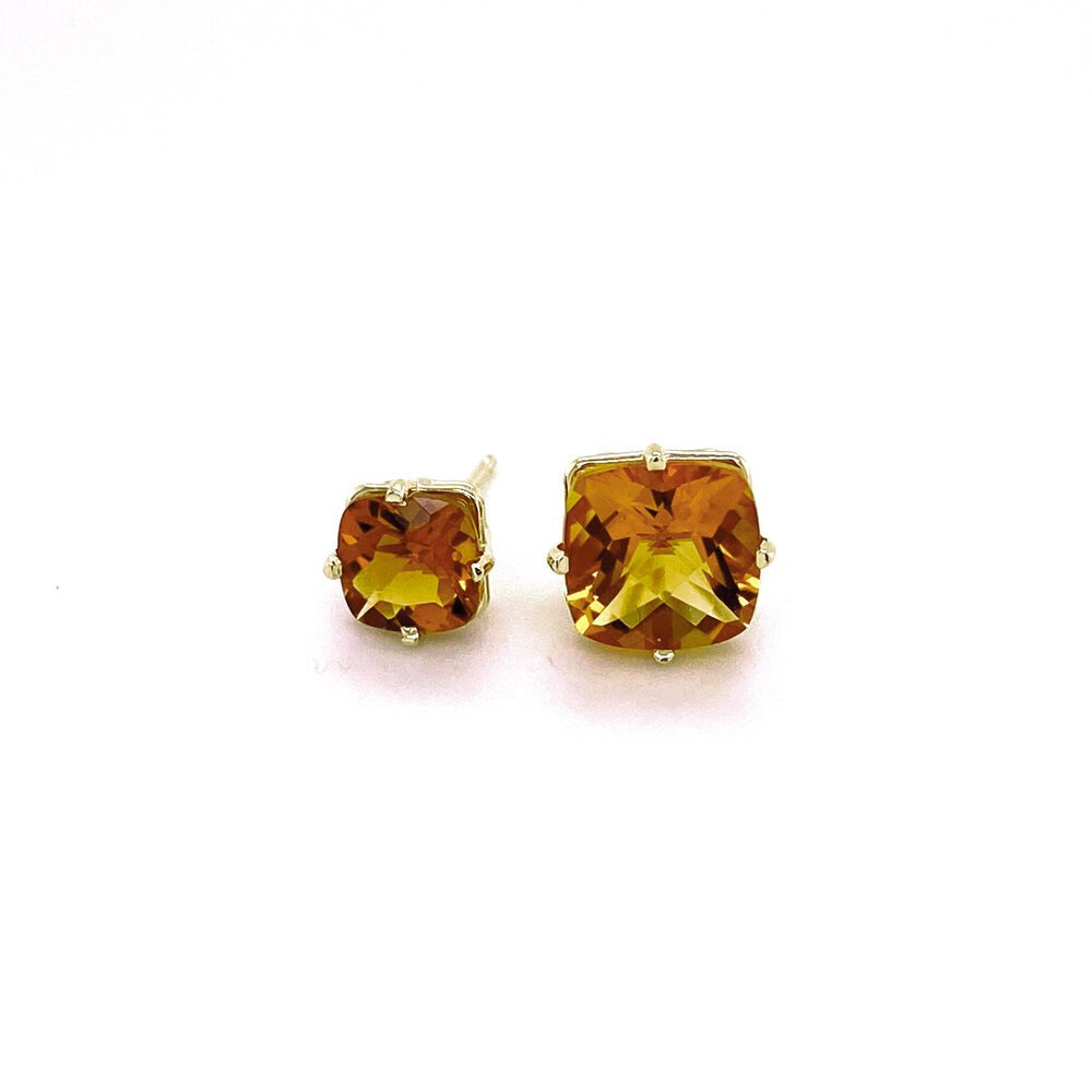 Gemstone Stud Earrings