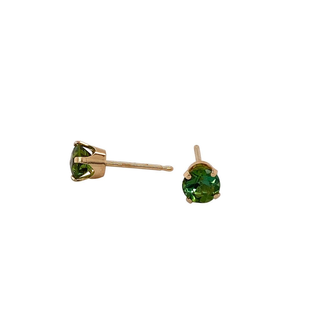 Gemstone Stud Earrings