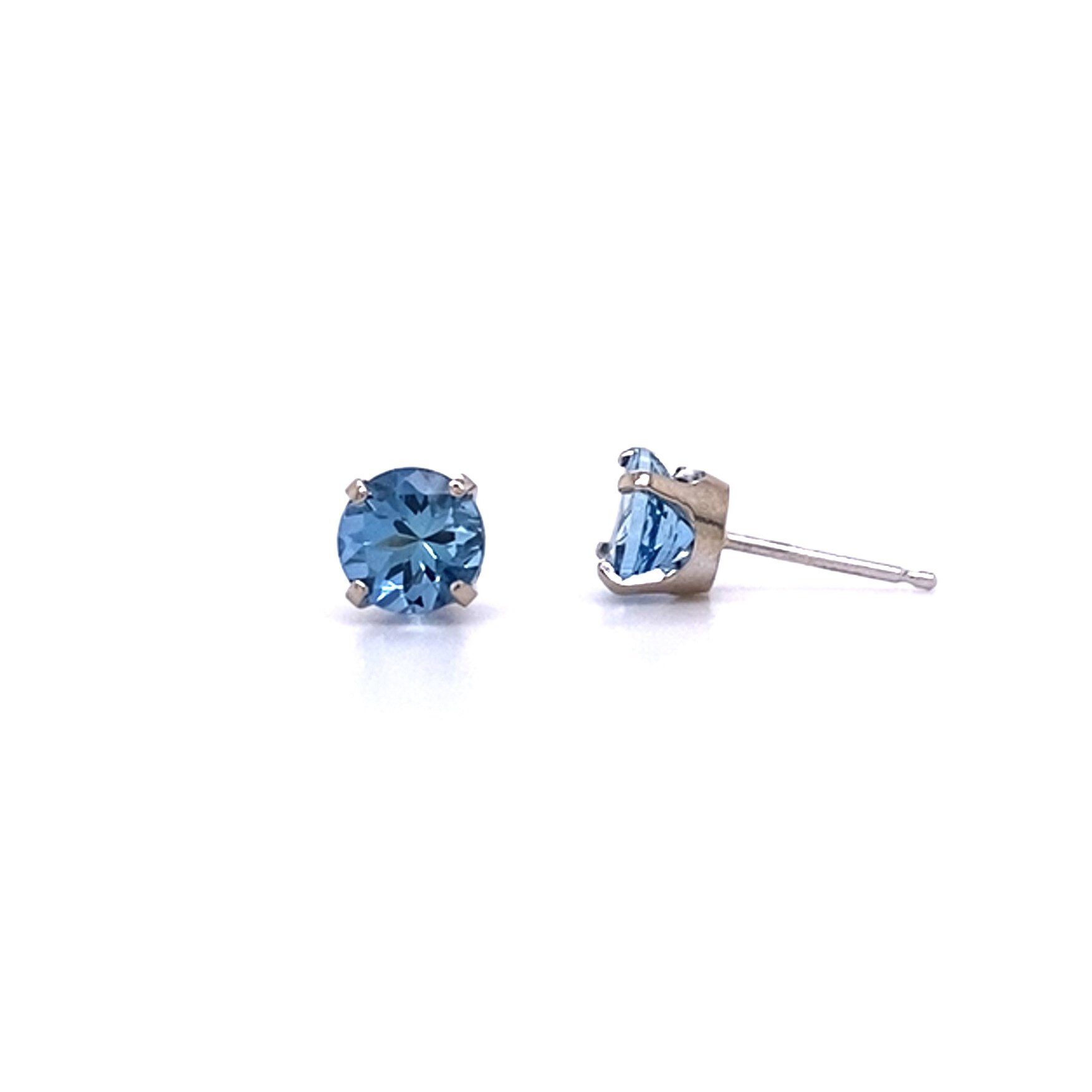 Gemstone Stud Earrings