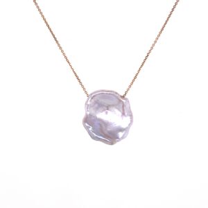 petal pearl on 14ky chain