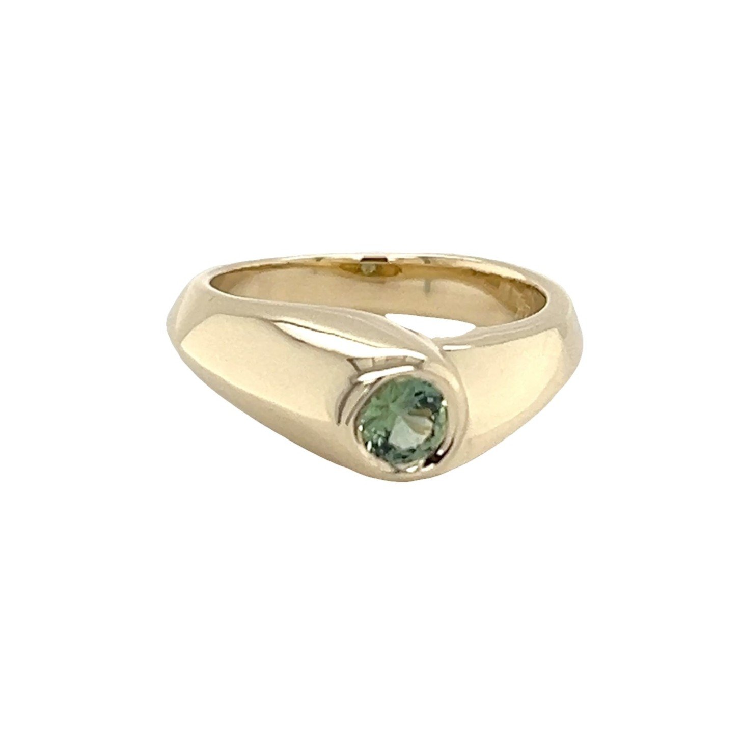 Montana sapphire knife-edge ring/2841025