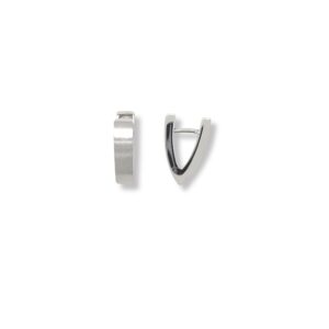 V-shaped huggie hoops/06-03521