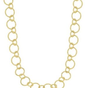 Diamond-cut link necklace/BEA0016C
